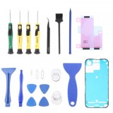 Kit Reparatii Jiafa JF-8182 pentru inlocuire Acumulator Apple iPhone 15 Pro Max, 21in1