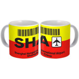 Gift Mug: China Shanghai Hongqiao Airport SHA Travel, Generic