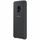Husa Protectie Samsung Galaxy S9, Antisoc, Silicon, Negru, MyStyle