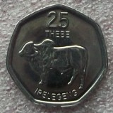 Moneda Botswana 25 thebe 2013 UNC necirculata **