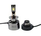 Set 2 Becuri LED D2S/R AutoREY&reg; PRO 45W/bec Chip Cree 40.000 Lumeni Plug&amp;Play pentru Far Auto, Conversie Xenon HID to LED 12-24V Canbus, fara eroare d