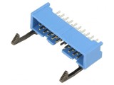 Soclu IDC Tată 20P Drept Aurit 2,54mm, TE Connectivity