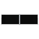 Cumpara ieftin Copertina laterala retractabila, negru, 180x600 cm