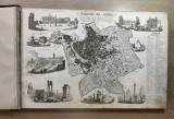 Cumpara ieftin Planul Romei antice, gravura originala anul 1848, Niculescu