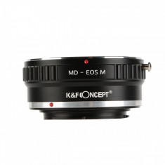 Adaptor montura K&F Concept MD-EOS M de la Minolta MD MC la Canon EOS M-Mount KF06.279