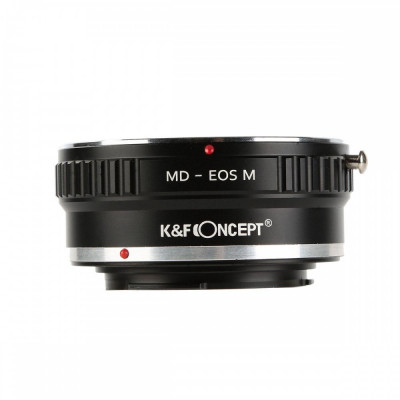 Adaptor montura K&amp;amp;F Concept MD-EOS M de la Minolta MD MC la Canon EOS M-Mount KF06.279 foto