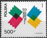 C1444 - Polonia 1989 - Filatelie neuzat,perfecta stare, Nestampilat