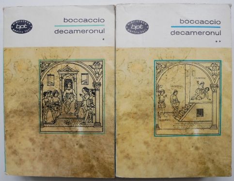 Decameronul (2 volume) - Giovanni Boccaccio