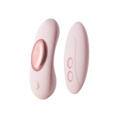Stimulator Panty Gigi Remote Control 10 Moduri Vibratii Silicon USB Roz 9 cm