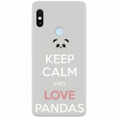 Husa silicon pentru Xiaomi Remdi Note 5 Pro, Panda Phone foto