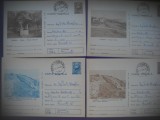 HOPCT LOT 4151 -IP- 4 CARTI POSTALE-CORABIA -JUD OLT -CIRCULATE, Circulata, Printata