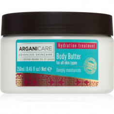 Arganicare Hydration Treatment Body Butter unt pentru corp cu efect de nutritiv 250 ml