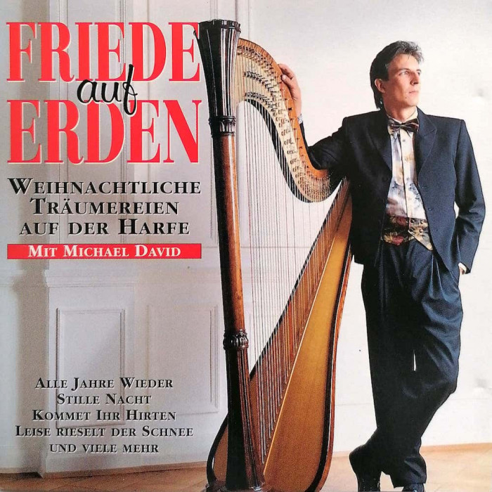CD album - Michael David: Friede auf Erden - (Reverii de Crăciun la harpă)
