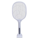 Paleta electrica cu acumulator si stativ 2 in 1, Swatter, lampa LED, 3000V, tantari si muste, 1224693