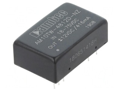Convertor DC/DC 10W 18-75V la 12V/-12V foto