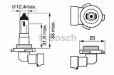 Bec, proiector ceata TOYOTA COROLLA (CDE12, ZZE12, NDE12, ZDE12) (2001 - 2007) BOSCH 1 987 302 083