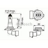 Bec, proiector ceata OPEL VIVARO caroserie (F7) (2001 - 2014) BOSCH 1 987 302 083