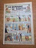 la smaine de suzette( saptamana lui suzette )-25 septembrie 1924-limba franceza