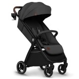 Carucior sport Lionelo Ingrid, gri, capotina XXL UPF50+, pana la 22 kg, pliere automata