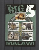 MALAWI 2011 FAUNA ANIMALE SALBATICE LEI ELEFANTI RINOCERI BIVOLI