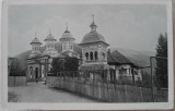 Carte postala, Sineia, Manastirea cu clopotnita, perioada interbelica