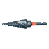 Burghiu pentru metal, in 10 trepte, de impact, Kronus 902551, 4 - 22 mm