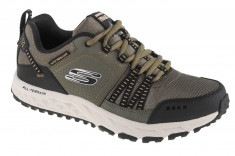 Pantofi de trekking Skechers Escape Plan 51591-OLBK verde foto