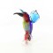 Pescarus albastru-figurina din sticla Murano MG-81