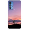 Husa compatibila cu Motorola Edge 20 model Till death do us part, Silicon, TPU, Viceversa, Transparent, Carcasa