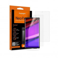 Folie protectie TPU Case friendly Spigen Neo Flex Samsung Galaxy Note 10 2Pack foto