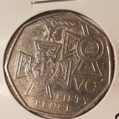 T313 Marea Britanie 50 pence 2006 foto