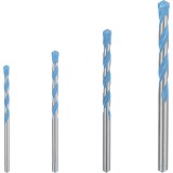 BOSCH Set 4 burghie EXPERT CYL-9 MultiConstruction, multimaterial, diametre 4/5/6/8 mm, prindere cilindrica