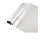 Folie auto PET Premium alb lucios anti-bule pentru colantare caroserie 16m x 1.52m