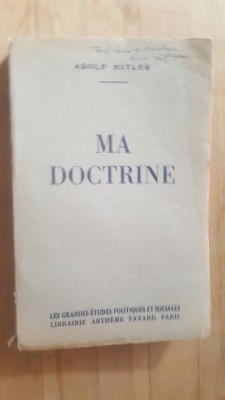 Ma doctrine- Adolf Hitler foto