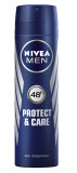 Deodorant spray pentru barbati, Nivea Men Protect &amp; Care, 150 ml