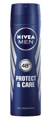 Deodorant spray pentru barbati, Nivea Men Protect Care, 150 ml
