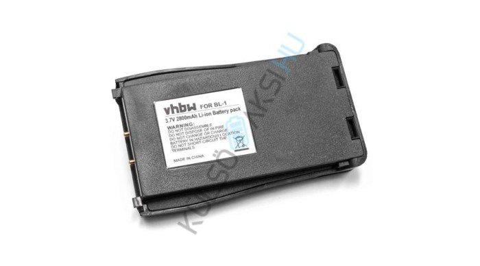 Baterie radio VHBW de &icirc;nlocuire pentru Baofeng BL-1 - 2800 mAh 3,7 V Li-Ion