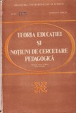 Ioan Nicola - Teoria educatiei si notiuni de cercetare pedagogica. Manual