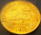 Cumpara ieftin Moneda exotica 25 SENTIMO - FILIPINE, anul 1995 * cod 634, Asia