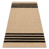 SPARK 0689 covor bej / negru - Linii, sisal, structural, 200x290 cm