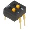 DIP-SWITCH 2 secțiuni ON-OFF