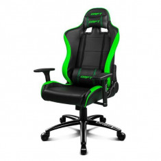 Scaun Gaming DRIFT DR200BG 90-160? Spuma PU Negru Verde foto