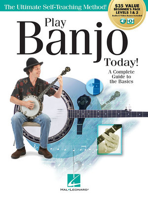 Play Banjo Today! All-In-One Beginner&amp;#039;s Pack: Includes Book 1, Book 2, Audio &amp;amp; Video foto