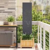 VidaXL Ecran de intimitate pentru grădină Antracit 32 x 140 cm 876233