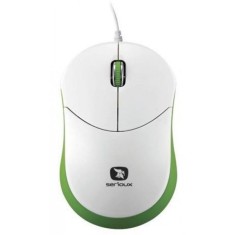 Mouse serioux cu fir optic rainbow 680 1000dpi verde ambidextru blister mini usb foto