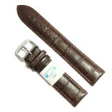 Cumpara ieftin Curea de ceas Maronie din piele naturala Matteo Ferari 16mm, 18mm, 20mm, 22mm