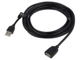 Cablu USB 3.0 A-A 3m Negru 5Gbps