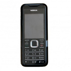 CARCASA pt. NOKIA 7210S NEAGRA CU TASTATURA foto