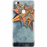 Husa silicon pentru Huawei P10 Lite, Abstract Colorful Balloon Triangles