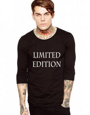 Bluza neagra, barbati, Limited Edition - S foto